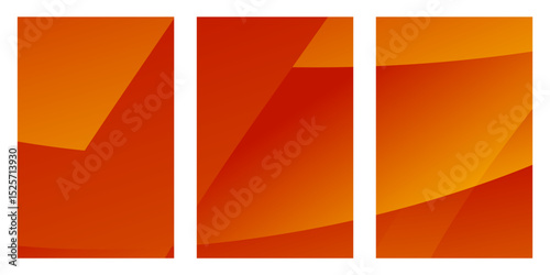 An eye-catching graphic of three orange squares with abstract layered shapes, adding a modern and dynamic feel to the webpage design. The use of vibrant colors draws the viewer's attention.