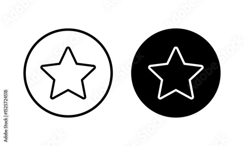 Star Icon vector illustration. rating sign and symbol. favourite star icon