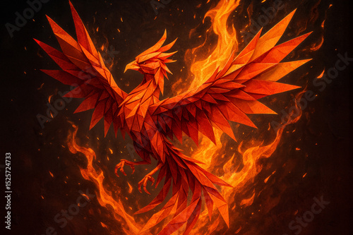 Origami Phoenix Reborn