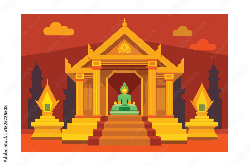 Obraz premium temple of thailand