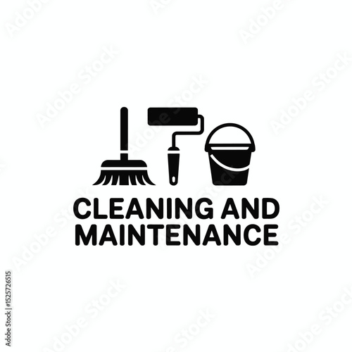 Cleaning and Maintenance Services Icon