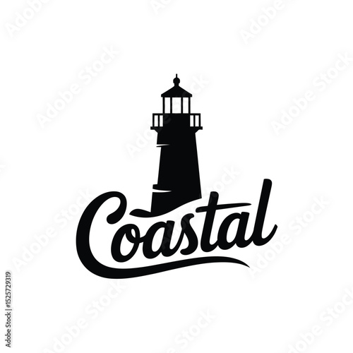Coastal Lighthouse Logo Design