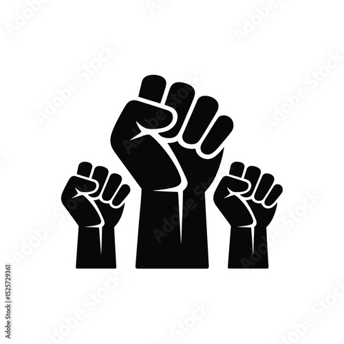 Black Lives Matter Fist Symbol