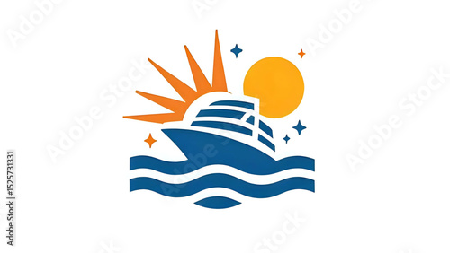 cruise ship in the sea