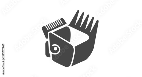 Professional Hair Clipper Icon Modern & Stylish Design