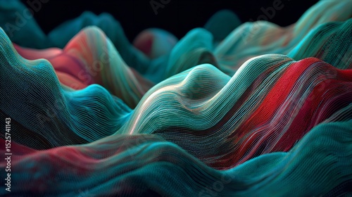 A colorful abstract background with swirling gradients of blue, purple, and pink