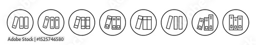 Library icon vector. education icon vector