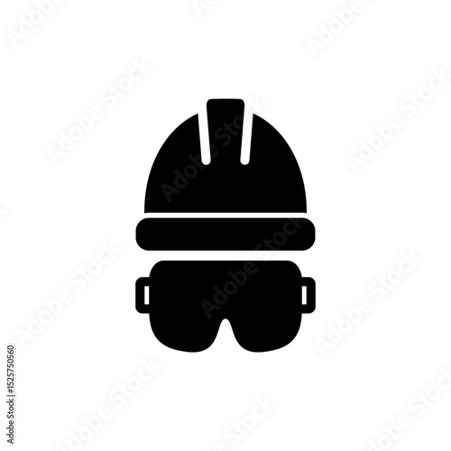 Helmet icon symbol for apps and websites. Motorcycle helmet sign and symbol. Construction helmet icon. Safety helmet