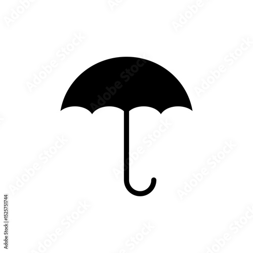 Umbrella icon symbol for apps and websites. umbrella sign and symbol