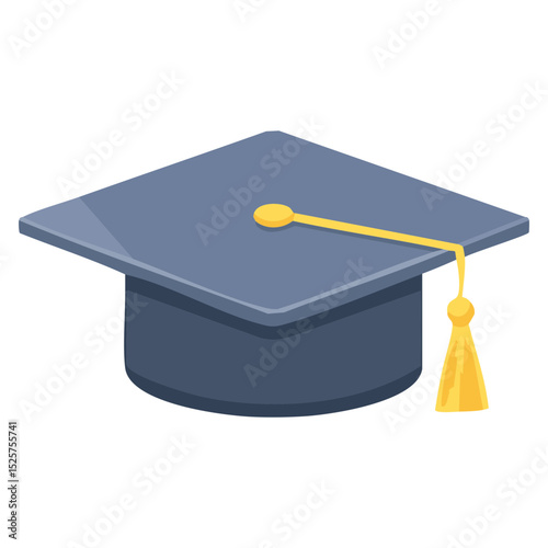 A graduation cap