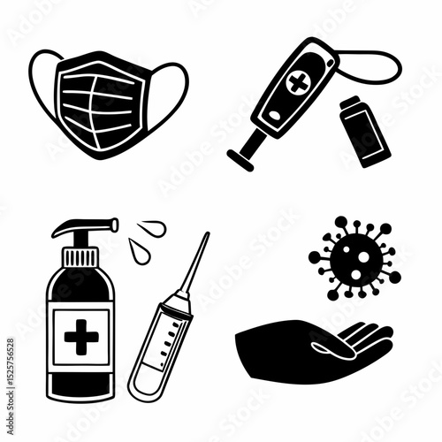 Essential hygiene items for virus protection