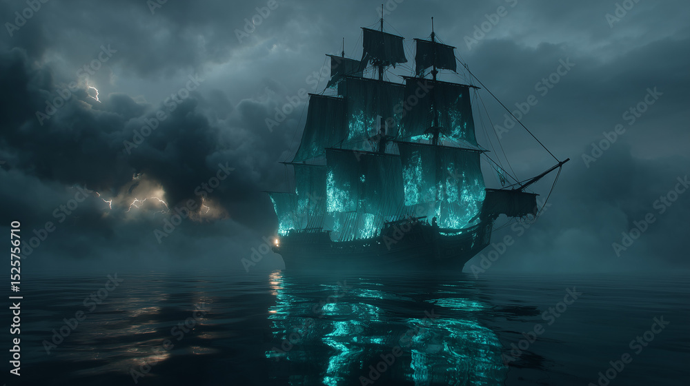 Fototapeta premium ghost ship