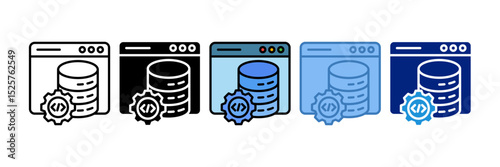 Backend Icon Element For Design