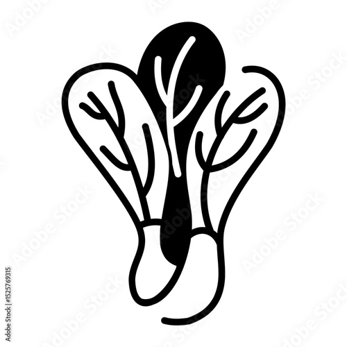 Chinese cabbage icon	