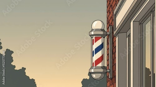 barber shop sign