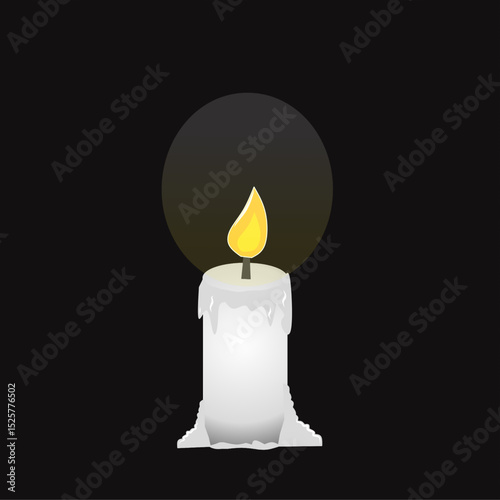 candle in the dark