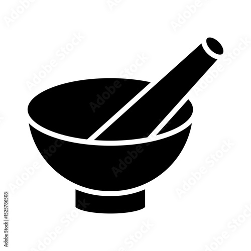Mortar and Pestle icon Design