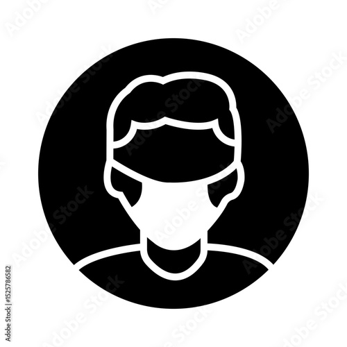 Face Mask icon Design
