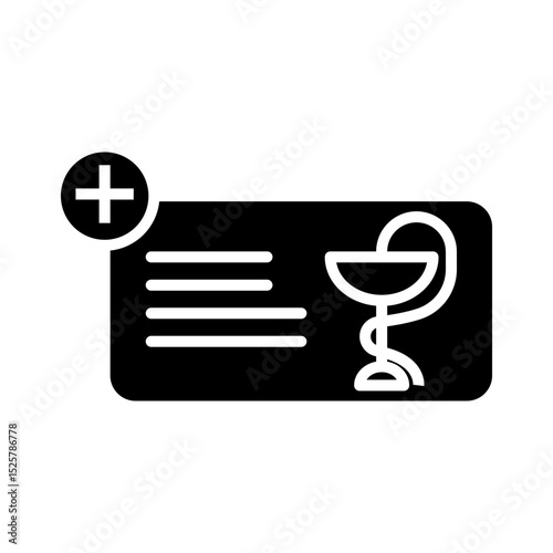 Health Insurance Card icon Design