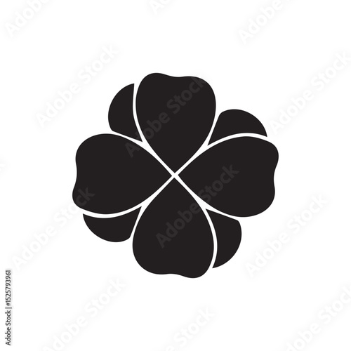 four leaf clover vector illustration