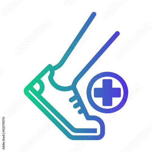 sport Line Gradient Icon