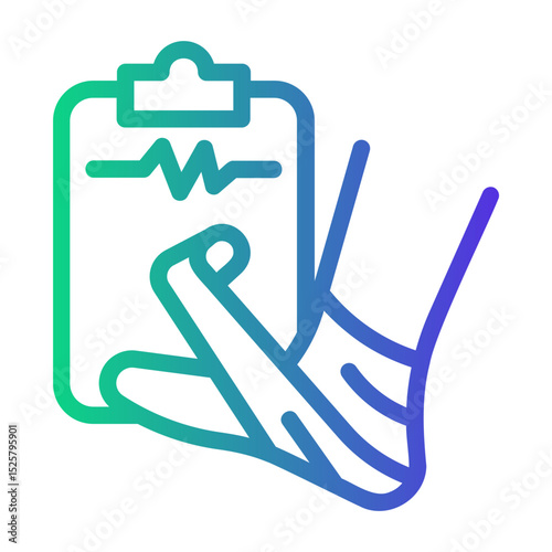 sport Line Gradient Icon