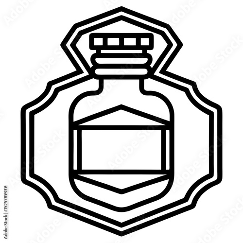 Minimal Medicine Vector on White Background