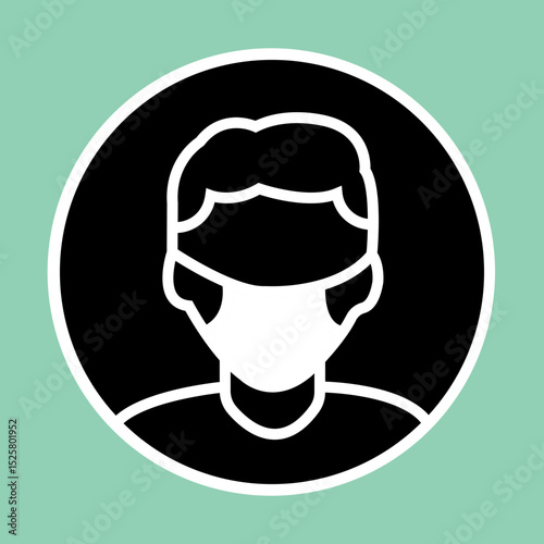 Face Mask icon Design