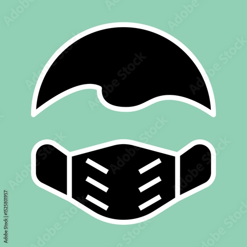 Surgical Mask icon Design