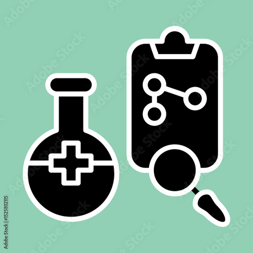 Clinical Trial icon Design