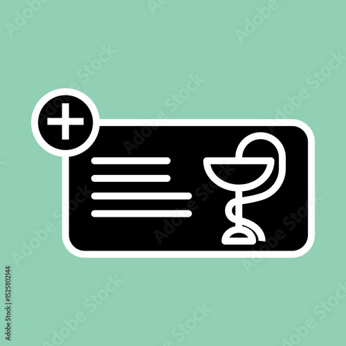 Health Insurance Card icon Design