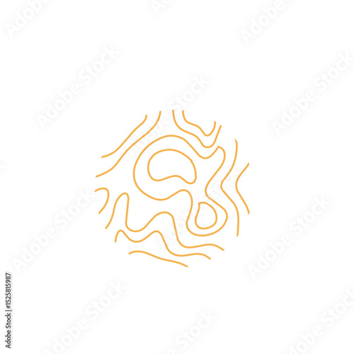 circular topographic lines