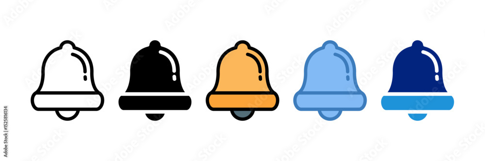 Fototapeta premium Notifications Icon Element For Design