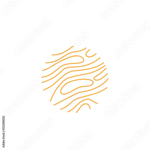 circular topographic lines