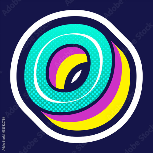 Colorful Comic Alphabet