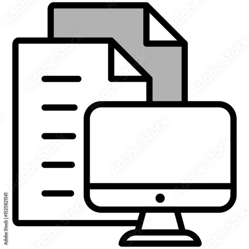 イラストアイコン素材：ファイル関係	
