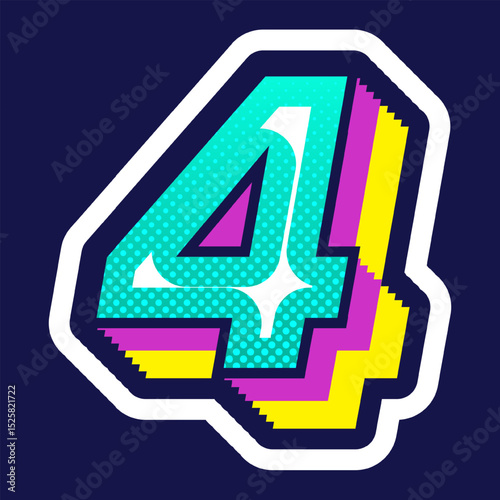 Colorful Comic Alphabet