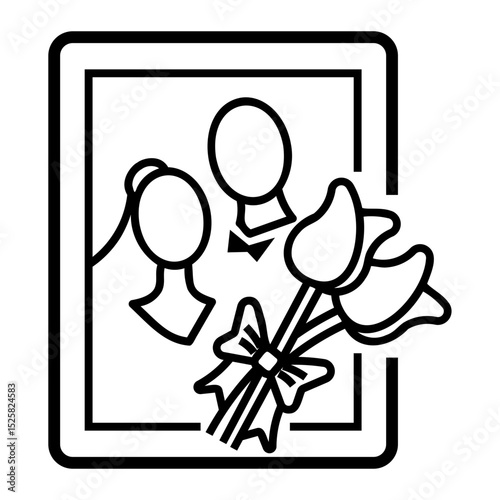 wife Line Icon