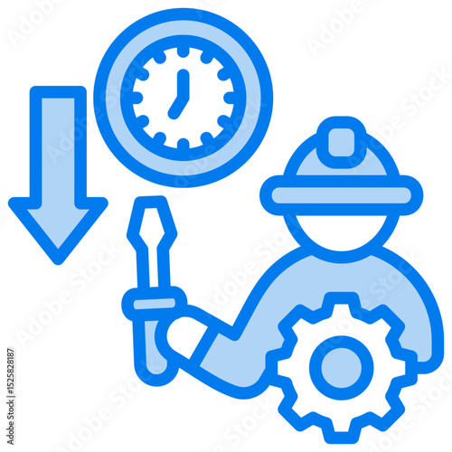Down Time Icon