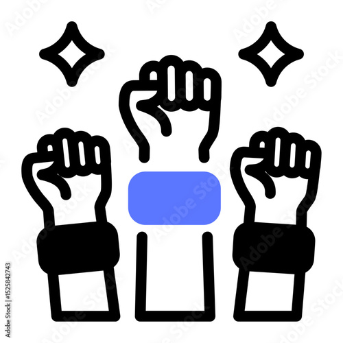 This Revolution icon is suitable for 4th of July, Independence Day, etc