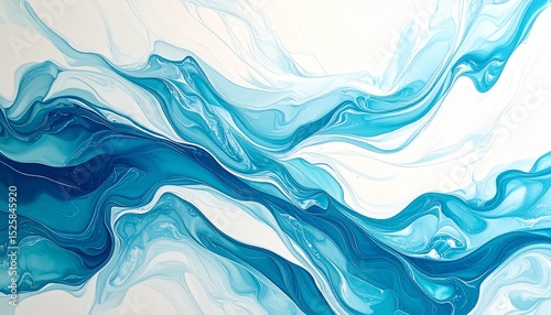 white and aqua-blue water with fluid pattern for wallpaper pattern