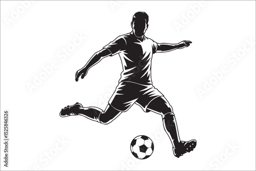 Football Silhouette SVG Bundle | American Football Clipart for Cricut & Silhouette