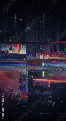 Abstract colorful motion background