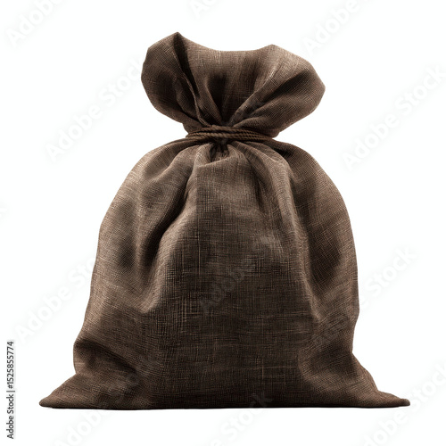 Full Sack, Burlap Sack, Sackcloth Bag, Tied Sack, Empty Sack, Brown Sack