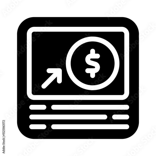 subscription glyph icon