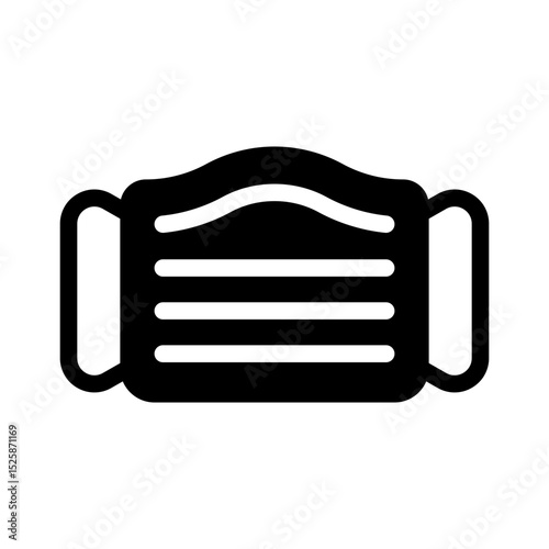 face mask glyph icon