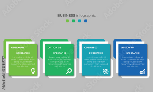 Steps Timeline Infographics Images Template Design
