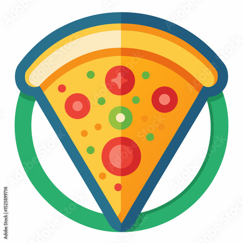 illustration of a pizza