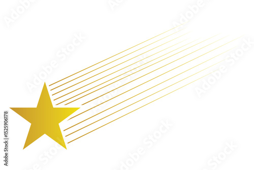 shooting star icon, stars and stripes icon. vector illustration.