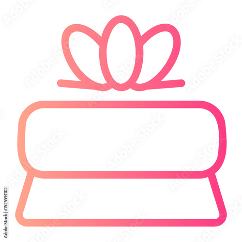 meditation gradient icon